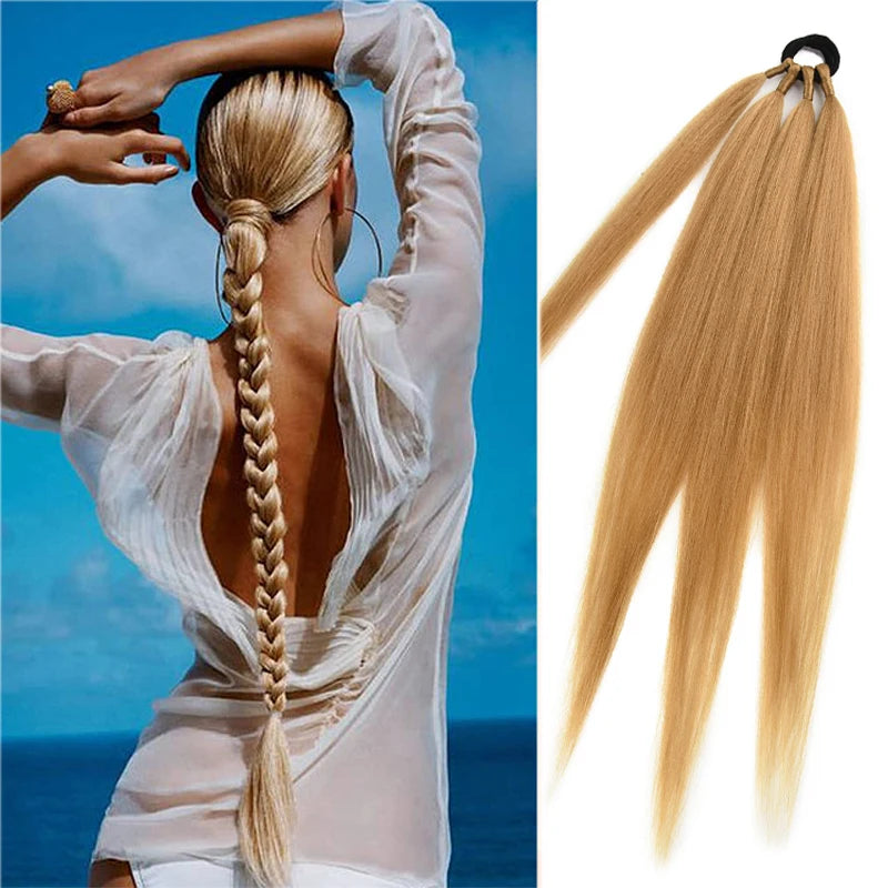 Ponytail Extensions Synthetic Boxing Braids - 34 Inch